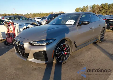 2024 BMW I4 Gran Coupe M50 z USA, uszkodzony, nr VIN WBY33AW09RFS92970